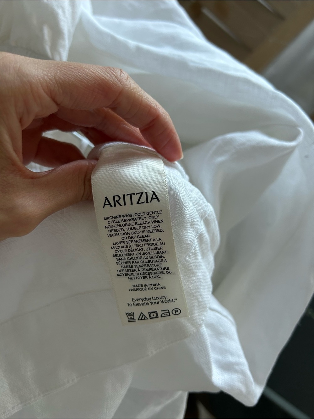 Aritzia Little Moon 100% Linen White Strapless Maxi Dress - Picture 12 of 15